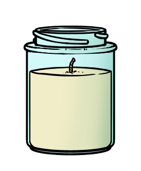 Bienenwachskerze