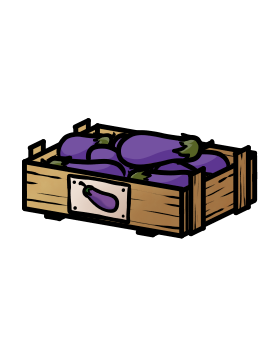 Aubergine (Kiste)