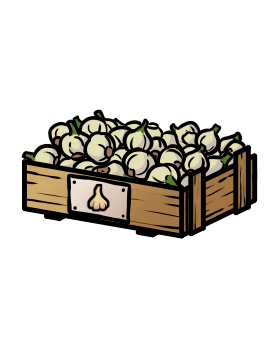 Knoblauch (Kiste)