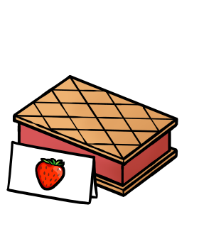 Erdbeer-Eis