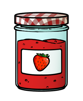 Konfitüre (Erdbeeren)