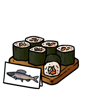 Sushi (Äsche)